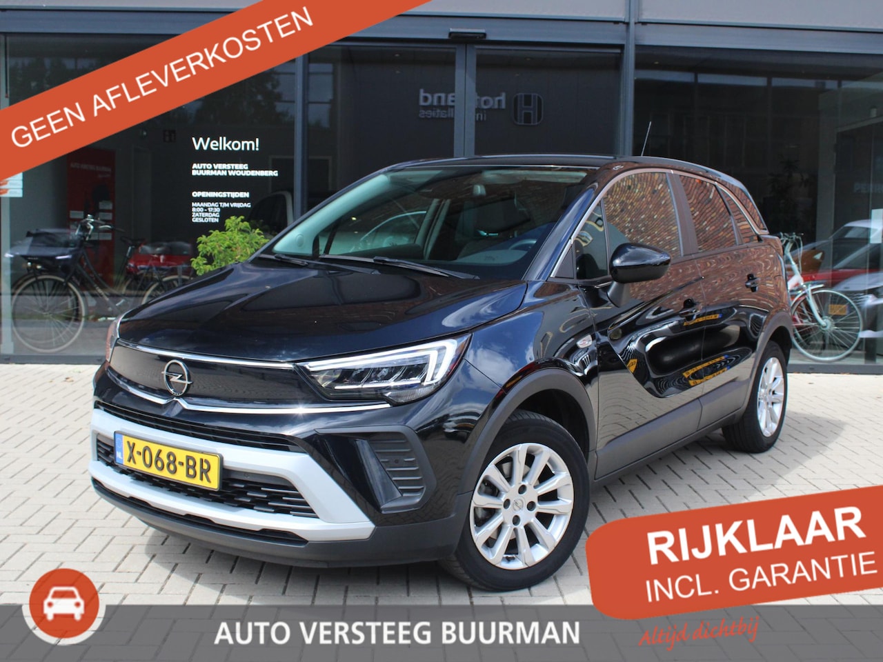 Opel Crossland - 1.2 Turbo Elegance 130PK Automaat, Trekhaak, Navigatie en Achteruitrijcamera - AutoWereld.nl