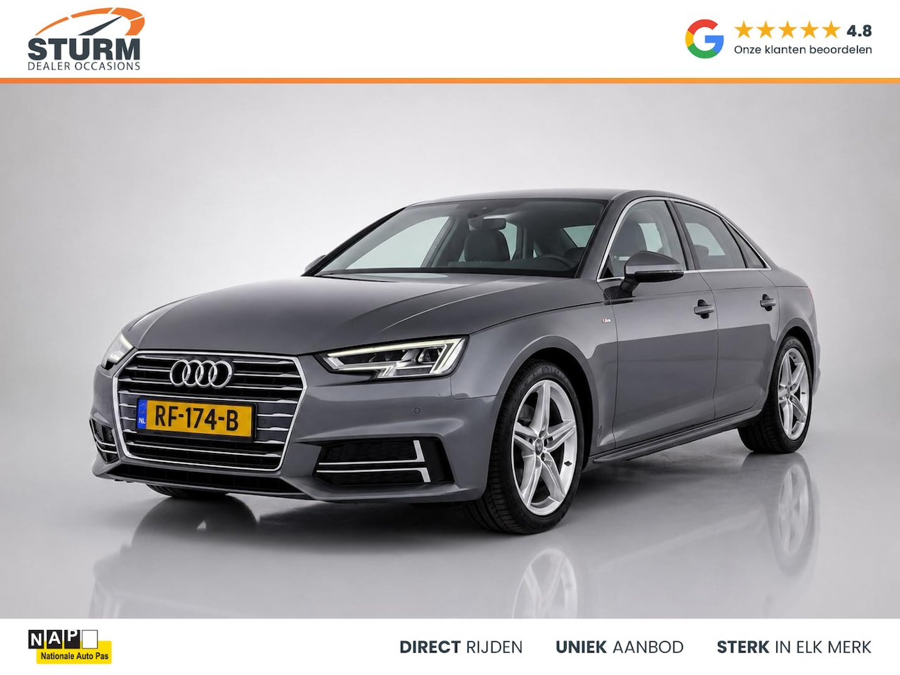 Audi A4 Limousine - 1.4 TFSI Sport S line edition - AutoWereld.nl