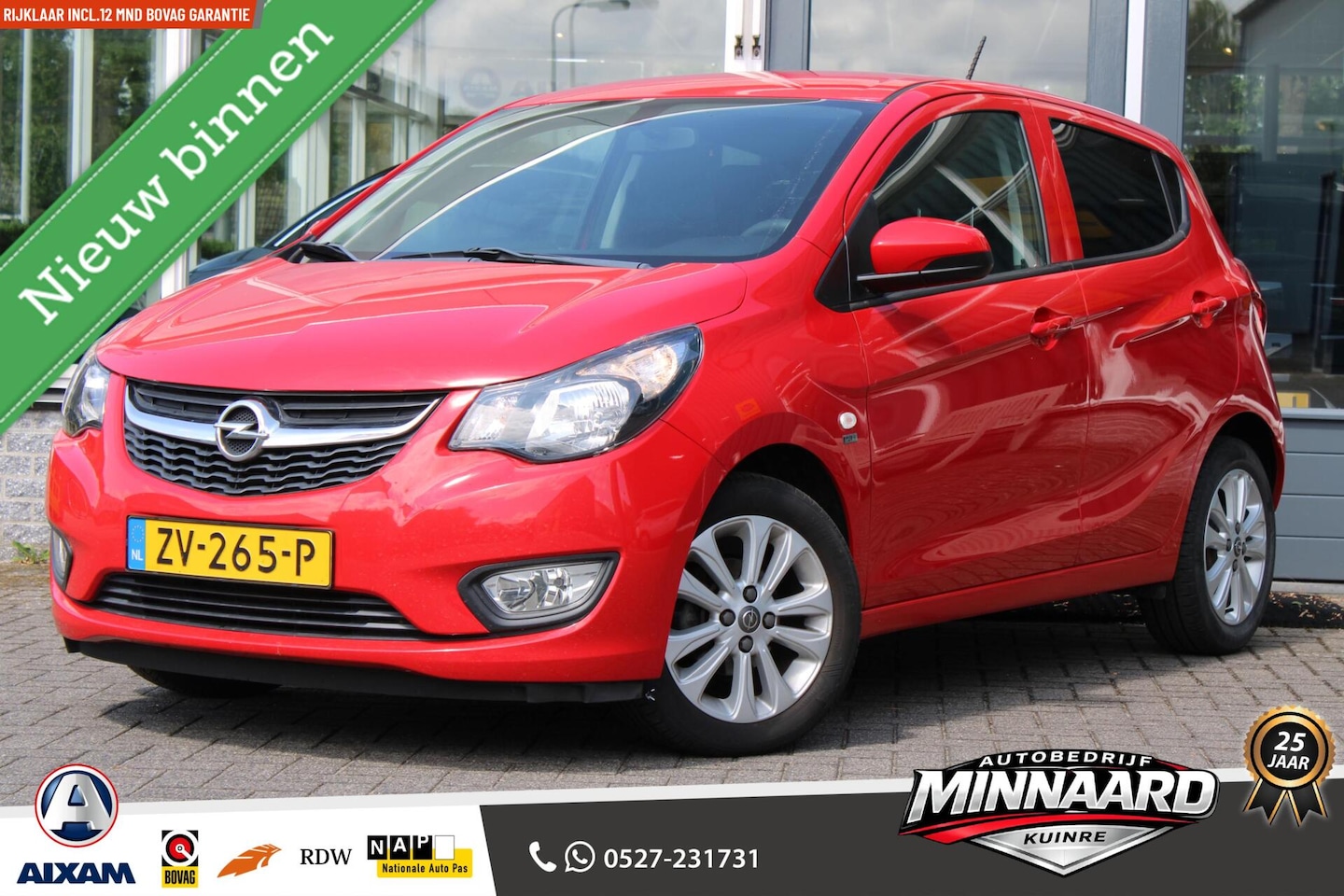 Opel Karl - 1.0 ecoFLEX 120 Jaar Edition|Airco|Cruise - AutoWereld.nl