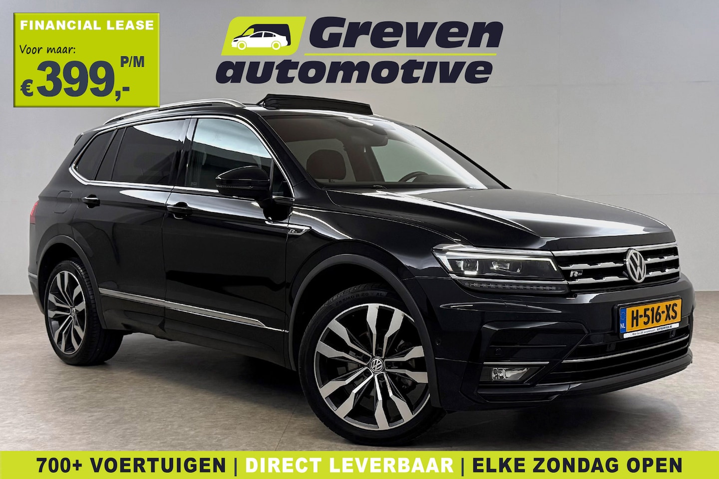 Volkswagen Tiguan Allspace - 1.5 TSI Highline R-Line 7p. | Pano | Camera | Virtual | Carplay | Trekhaak | Navi | Keyles - AutoWereld.nl