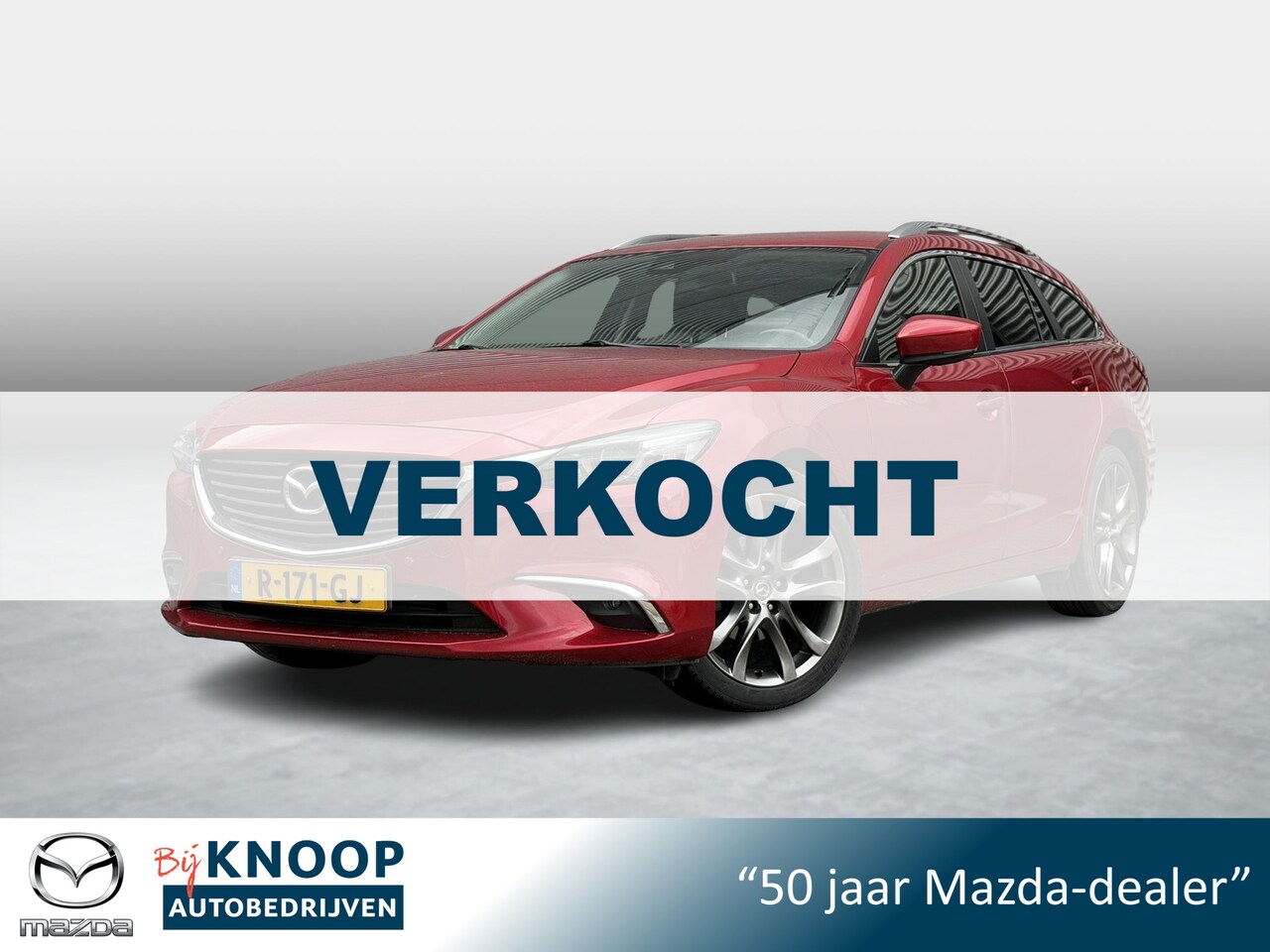 Mazda 6 Sportbreak - 2.2D SkyActiv-D 150 Skylease+ | Trekhaak | LED | PDC | - AutoWereld.nl