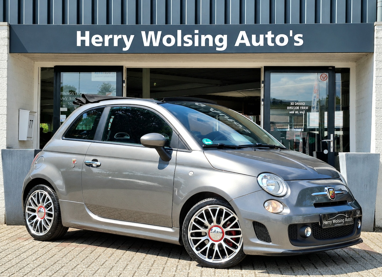 Fiat 500 C - 1.4 T-Jet Abarth Cabrio Airco Pdc 135 Pk - AutoWereld.nl