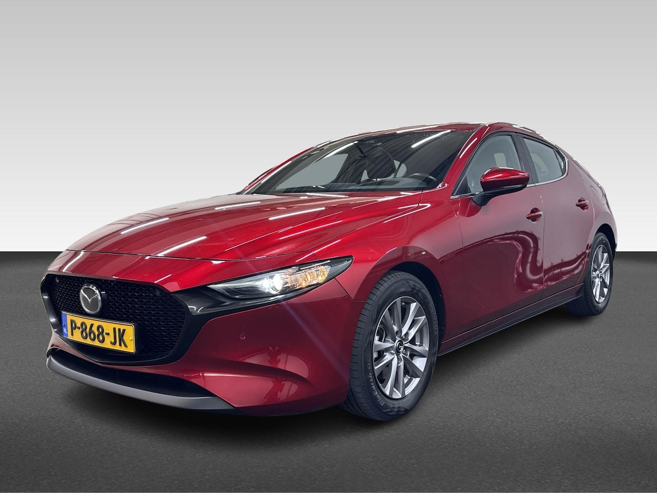 Mazda 3 - Skyactiv-G 122PK AUTOMAAT COMFORT LEDER NAVI CAMERA WINTERPACK - AutoWereld.nl
