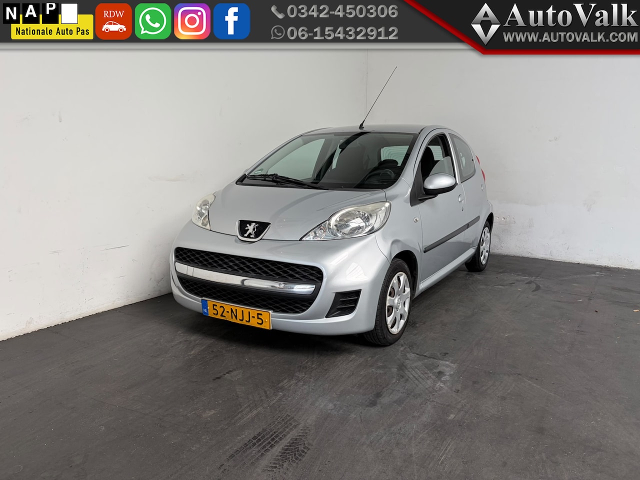 Peugeot 107 - 1.0-12V XS. Airco. Elek pakket! - AutoWereld.nl