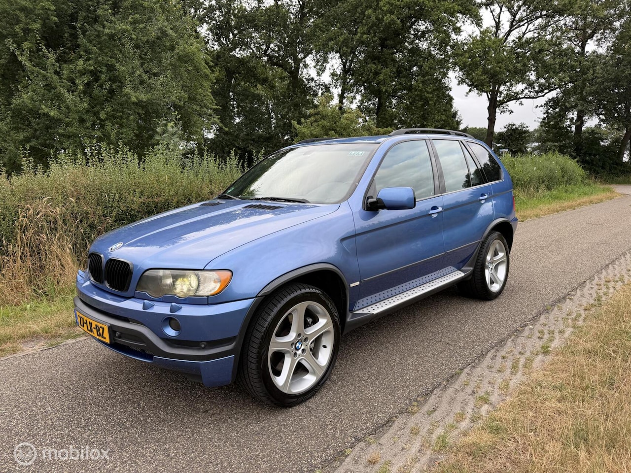 BMW X5 - 4.6is 2003 Estoril Blue | Nap |Trekhaak | Youngtimer - AutoWereld.nl
