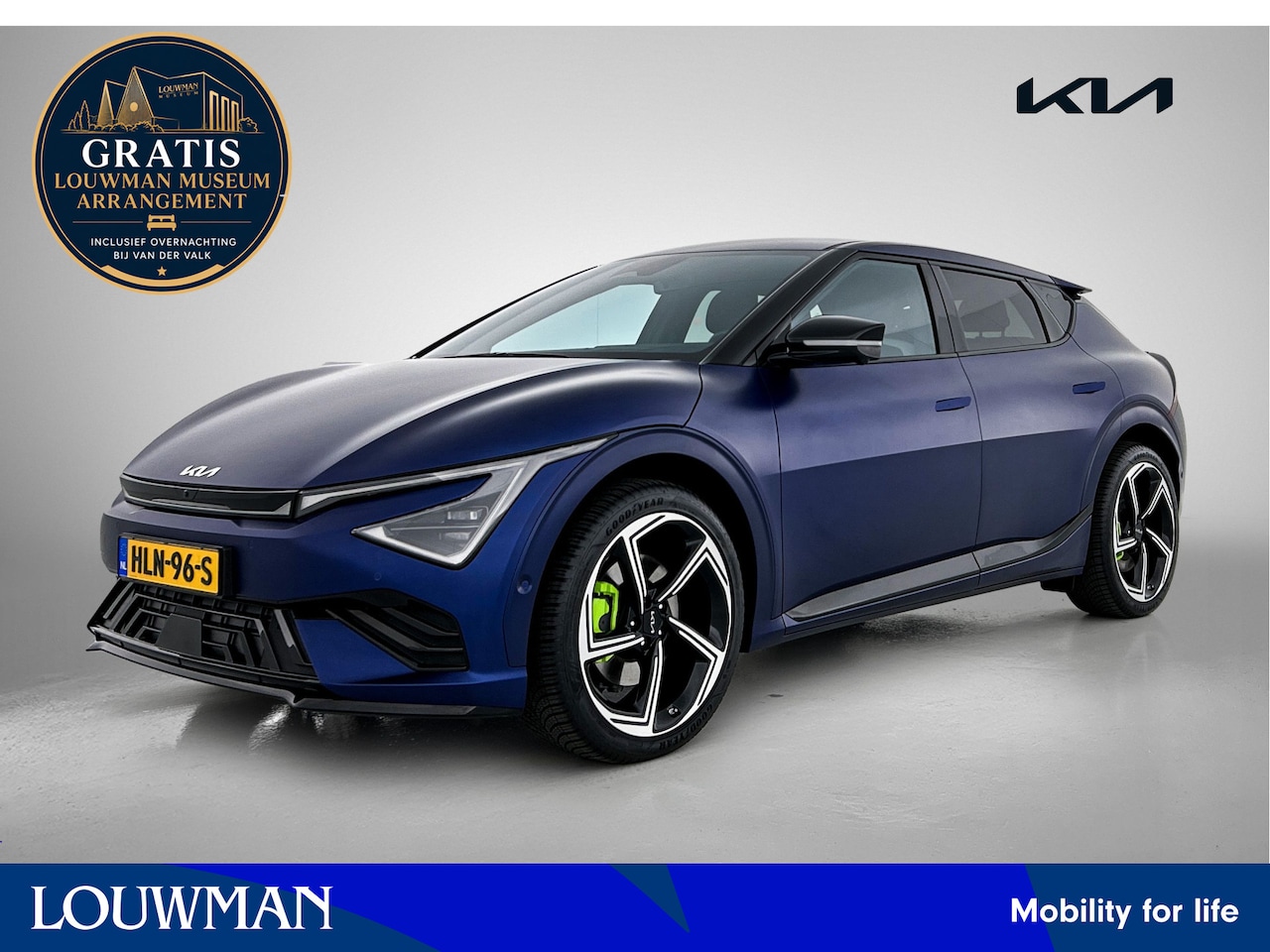 Kia EV6 - GT-Line AWD 84 kWh 21Inch | Matte Lak | Keramische Coating | All Wheel Drive | 605NM Grati - AutoWereld.nl