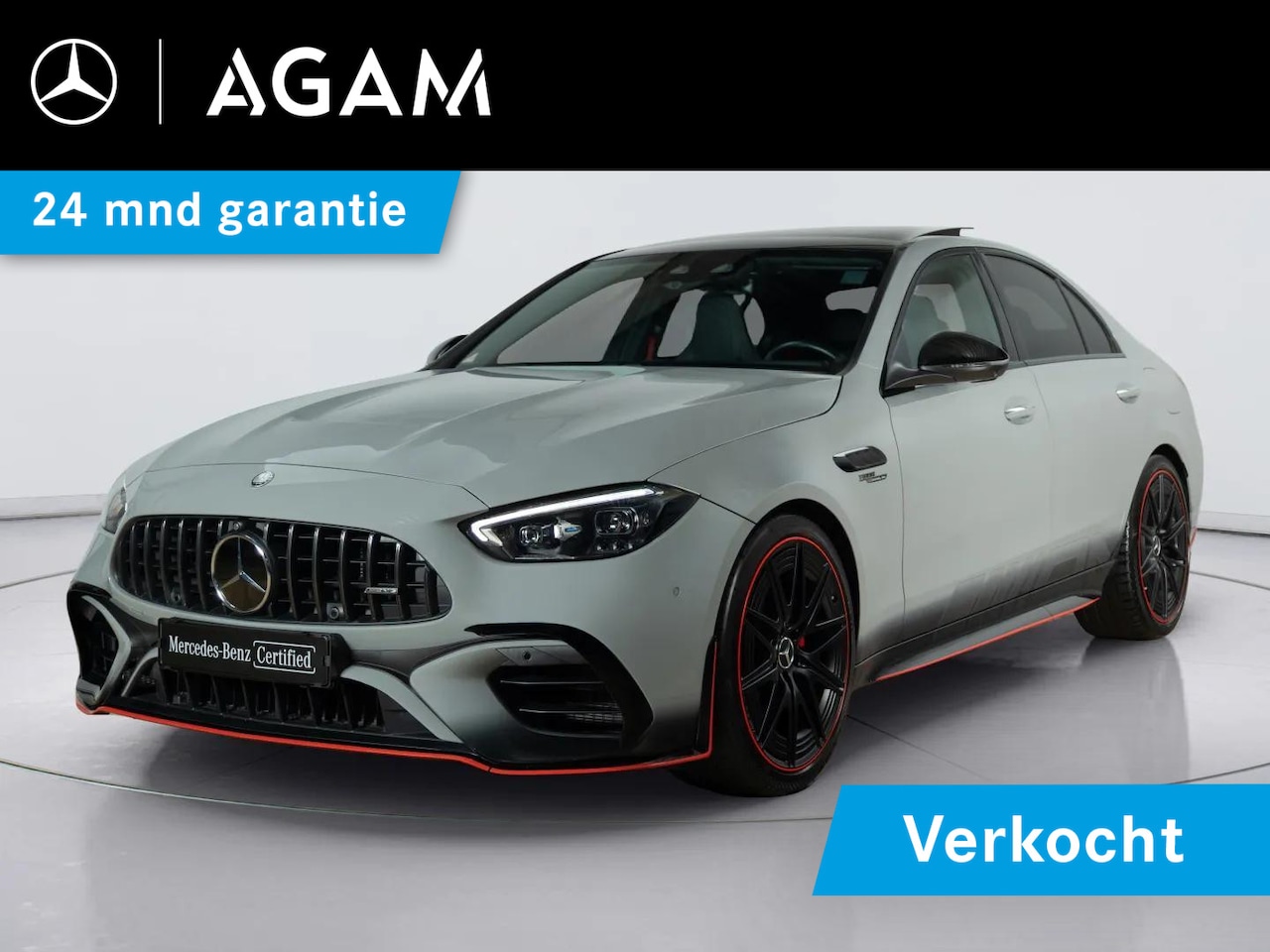 Mercedes-Benz C-klasse - Mercedes-AMG Limousine AMG 63 S E Performance | Panorama dak - AutoWereld.nl