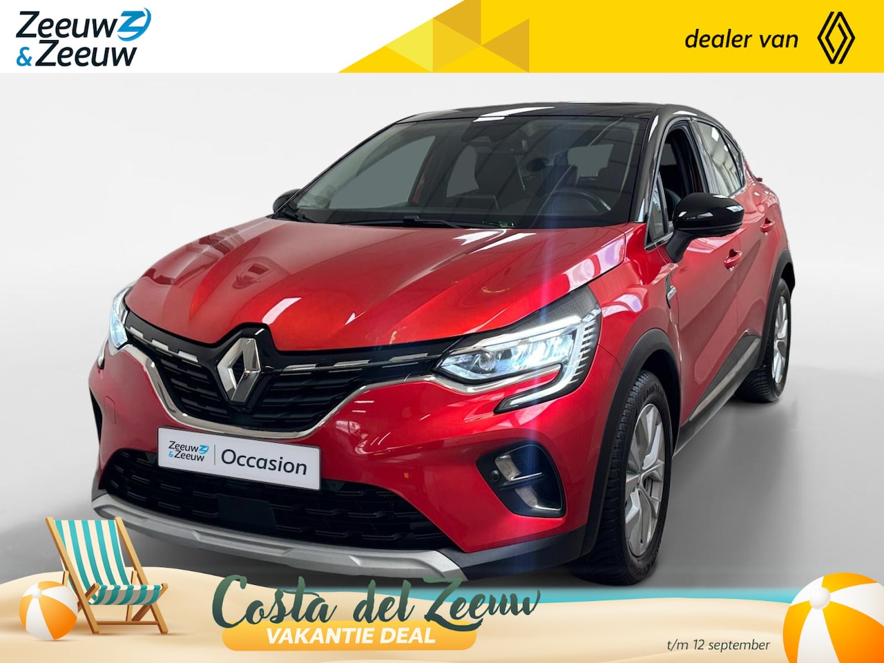 Renault Captur - 1.3 TCe 140 R.S. Line Trekhaak | Apple CarPlay/Android Auto | Navigatie | Achteruitrijcame - AutoWereld.nl