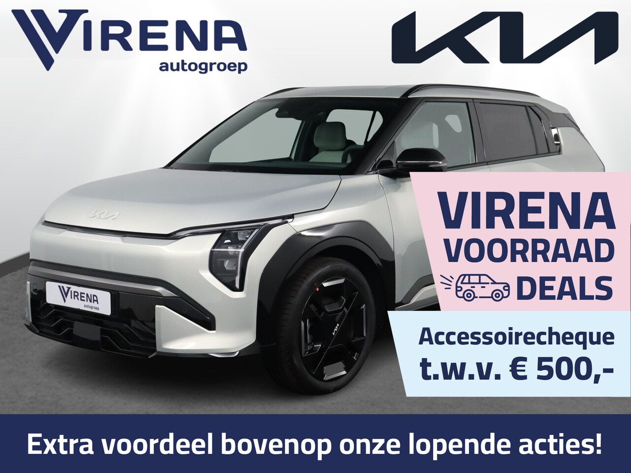 Kia EV3 - GT-Line Business Edition 81.4 kWh Camera - Adaptieve Cruise control - Apple Carplay - Andr - AutoWereld.nl