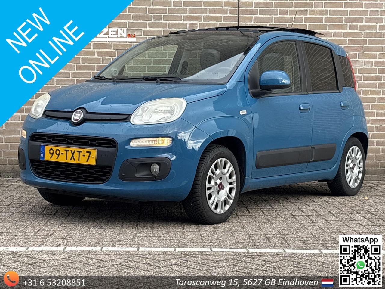 Fiat Panda - 0.9 TwinAir Lounge | Pano | Airco | 5-Deurs | Trekhaak | - AutoWereld.nl