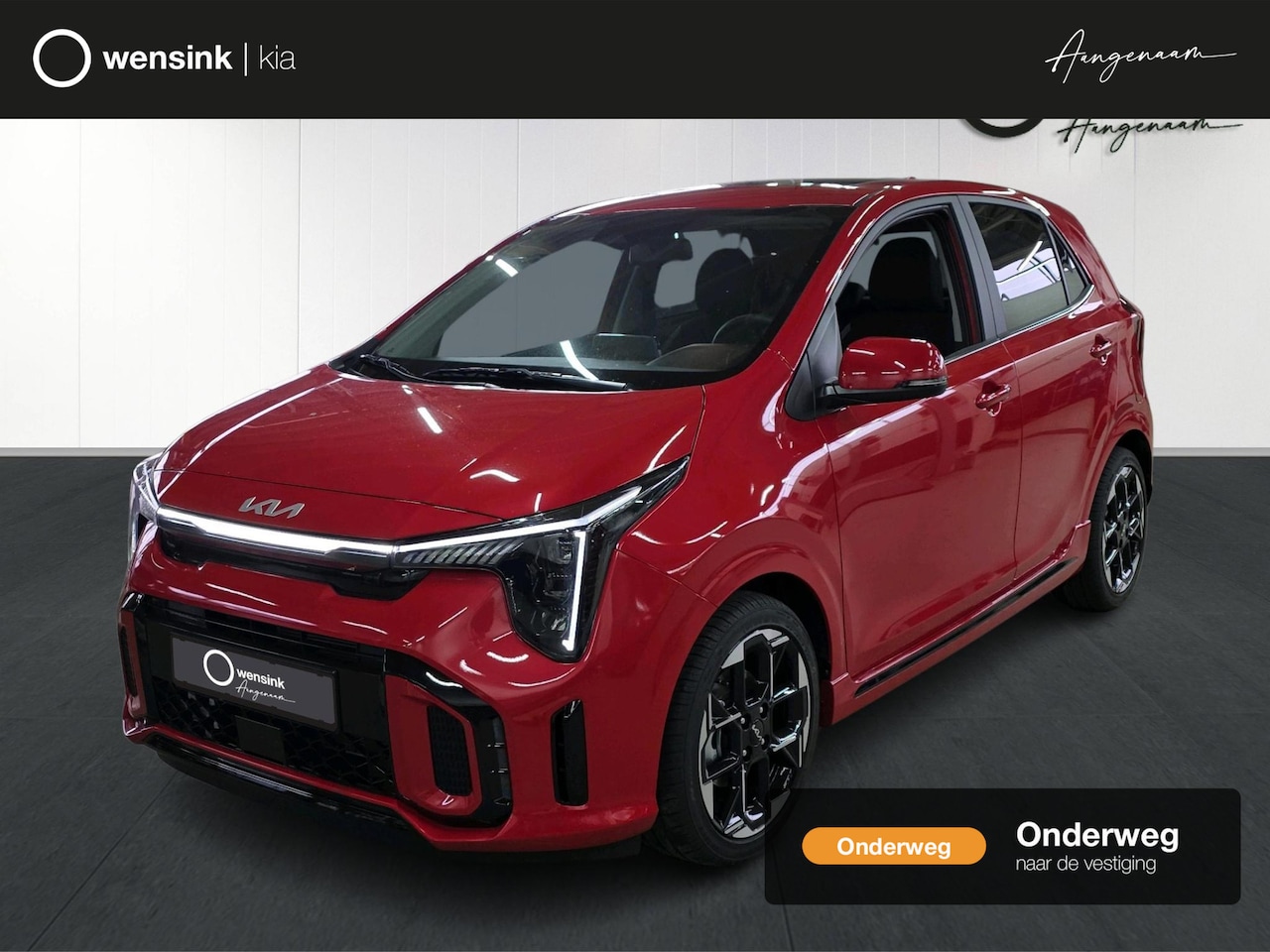 Kia Picanto - 1.0 GDi GT-Line | Panoramaschuifdak  | Stoelverwarming | Achteruitrijcamera | Dodehoekassi - AutoWereld.nl
