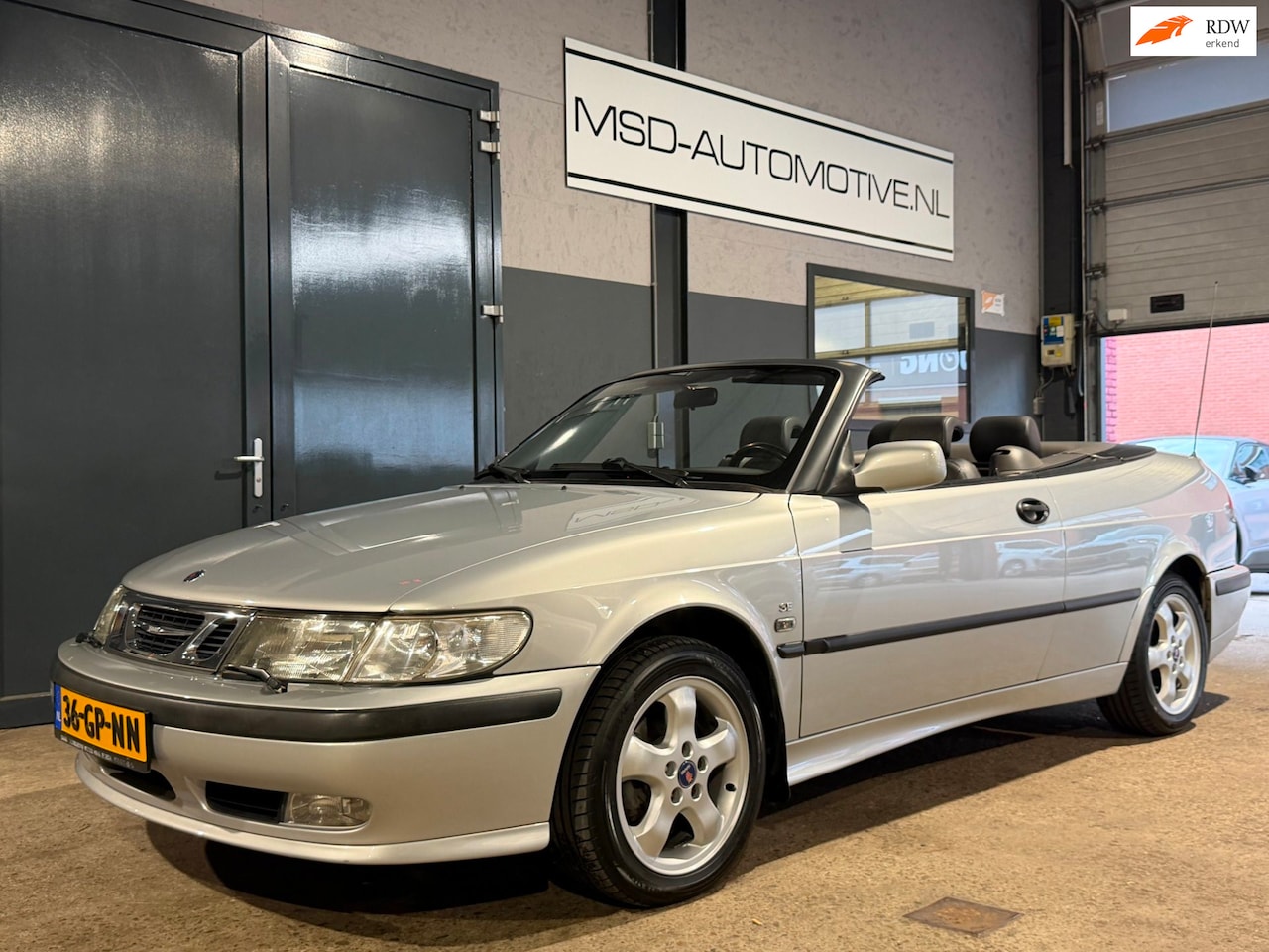 Saab 9-3 Cabrio - 2.0t S Onderhouden Koude Airco Trekhaak NAP - AutoWereld.nl