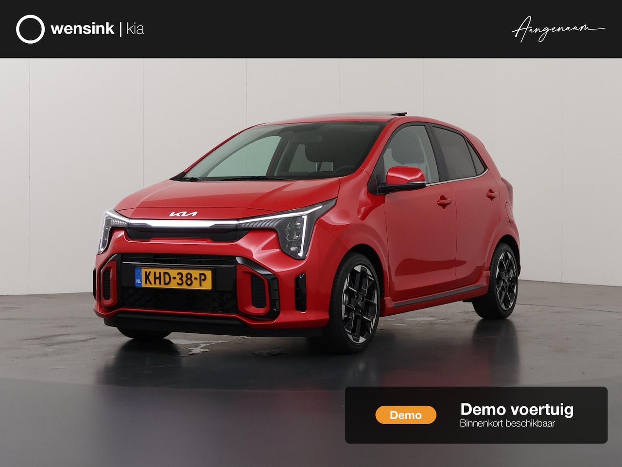 Kia Picanto - 1.0 GDi GT-Line AMT | Panoramaschuifdak  | Stoelverwarming | Achteruitrijcamera | Dodehoek - AutoWereld.nl