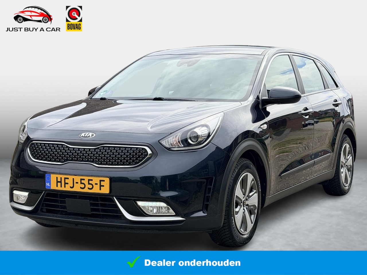 Kia Niro - 1.6 GDi Hybrid ComfortLine / Trekhaak / 1e Eigenaar / Cruise / Bluetooth / Full-LED / - AutoWereld.nl
