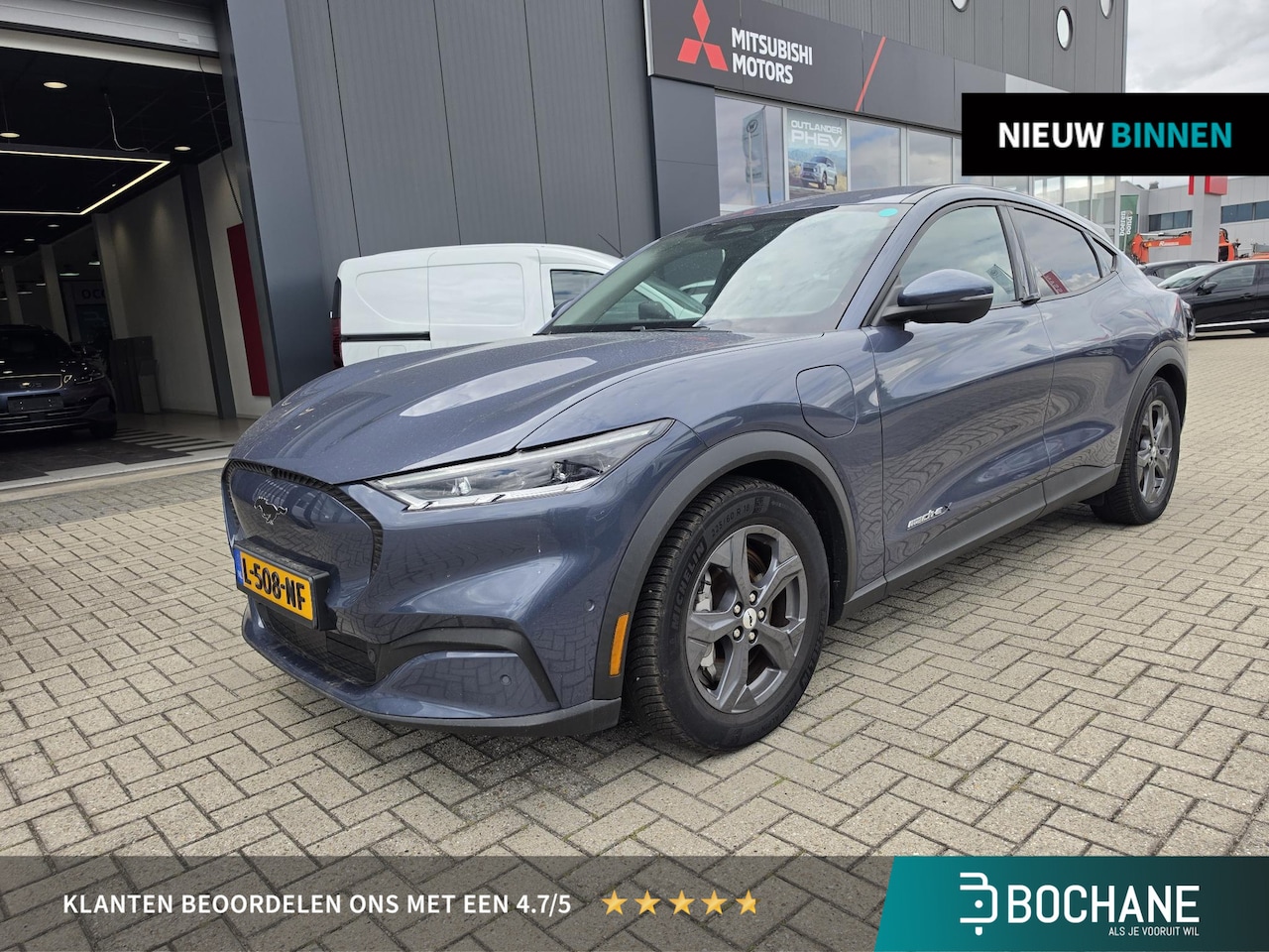 Ford Mustang Mach-E - Extended RWD 98 kWh SoH 93% |Trekhaak | Elektrische achterklep | Stoelverwarming | - AutoWereld.nl