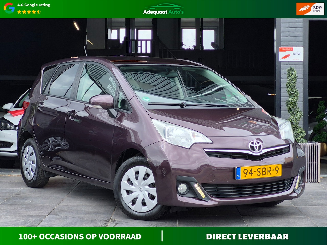 Toyota Verso S - 1.3 VVT-i|1e eig|NAP|AUT|Camera|Panoramadak - AutoWereld.nl