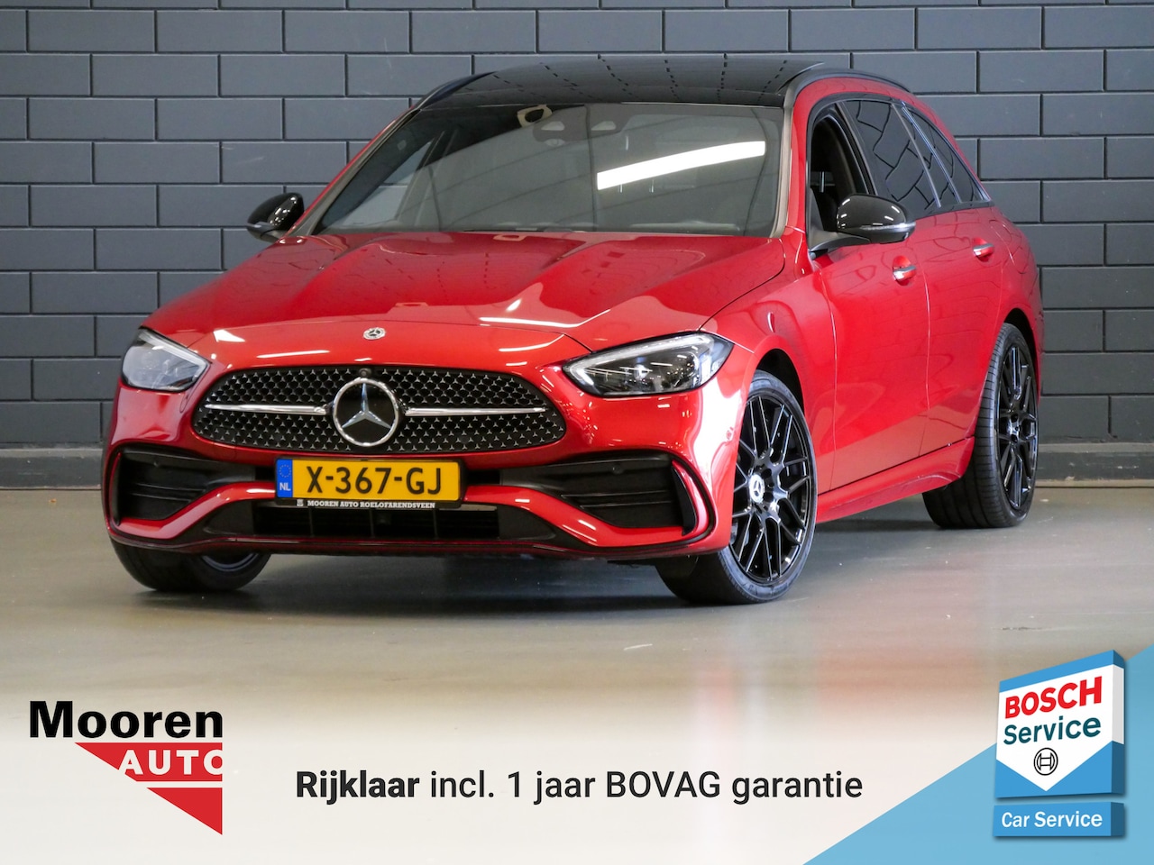 Mercedes-Benz C-klasse Estate - 300 e AMG Line | PANO | 360 CAMERA | LEDER | MEMORY STOELEN | - AutoWereld.nl