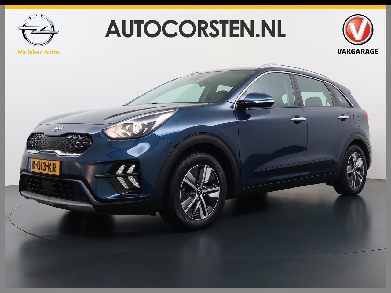 Kia Niro - 1.6GDi Hybrid Automaat Trekhaak Adap.Cruise Navi Ecc Camera Apple Carplay Android Auto Pdc - AutoWereld.nl