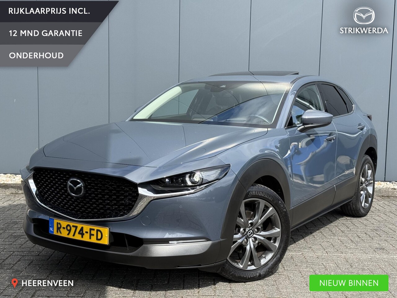 Mazda CX-30 - 2.0 e-SkyActiv-X M Hybrid Luxury AUTOMAAT | SUNROOF | - AutoWereld.nl