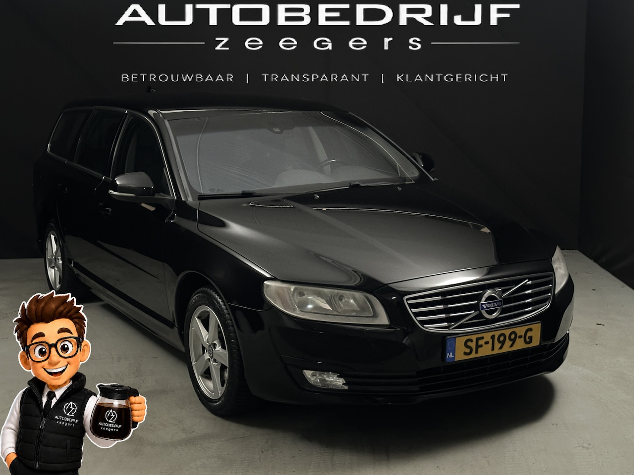 Volvo V70 - 2.0 T5 Kinetic *Automaat*AC*CC*Full Leather* - AutoWereld.nl