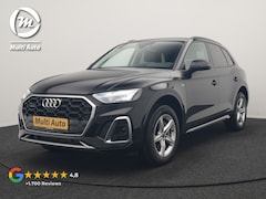 Audi Q5 - 55 TFSI e S Line PHEV 367pk Dealer O.H. | Alcantara Sportstoelen Massage & Verwarmd | 360