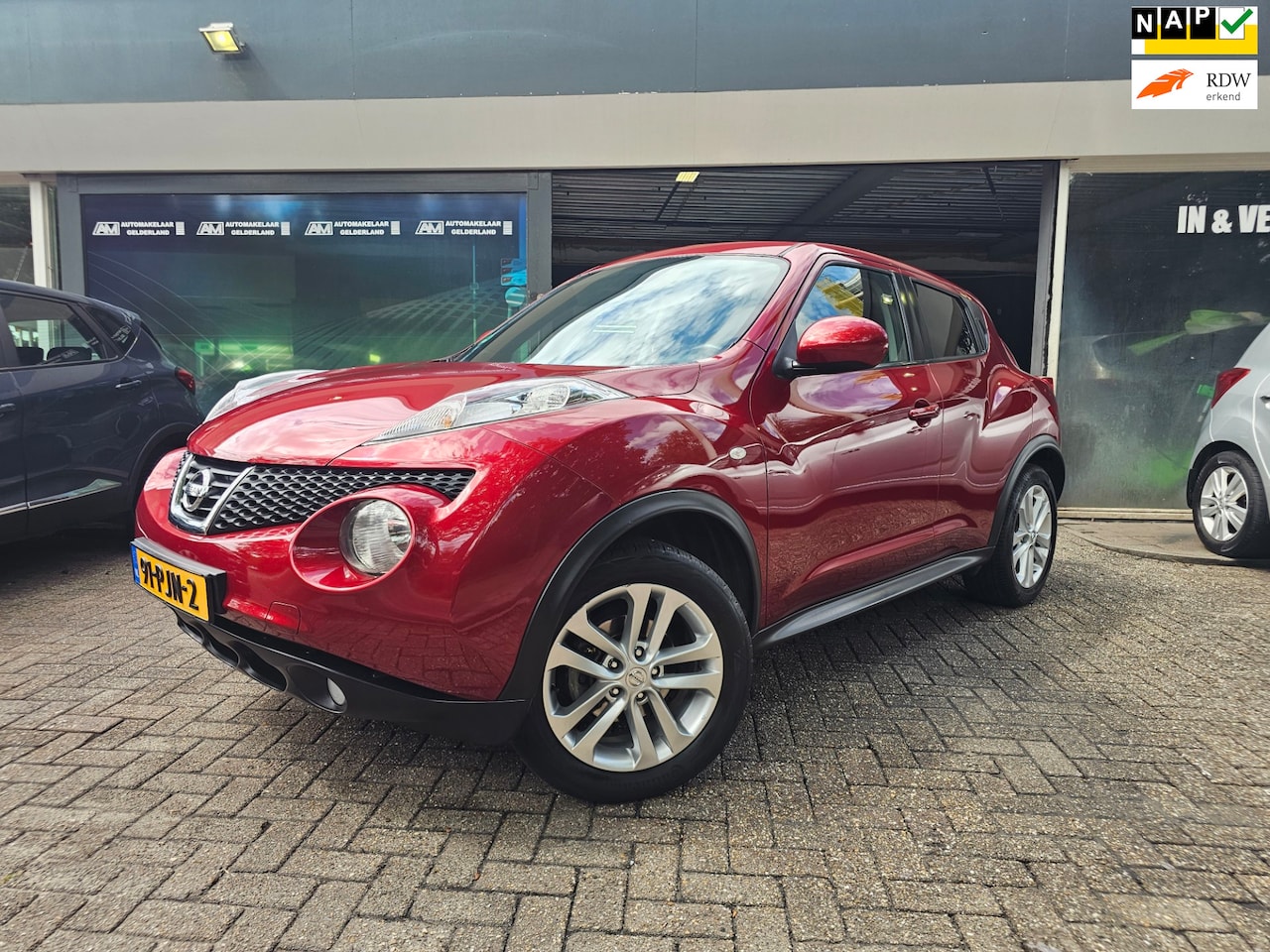 Nissan Juke - 1.6 Acenta | 2E EIGENAAR | 3/6 OF 12MND GARANTIE | AIRCO | CRUISE | LMV | ELEC RAMEN | NW - AutoWereld.nl