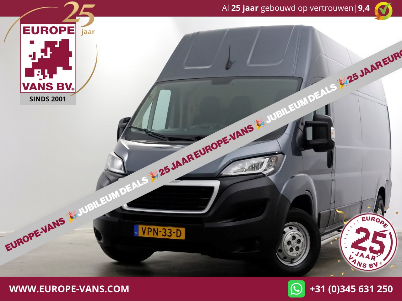 Peugeot Boxer - 335 2.2 BlueHDi 140pk L3H3 Premium Airco/Camera 05-2022 - AutoWereld.nl