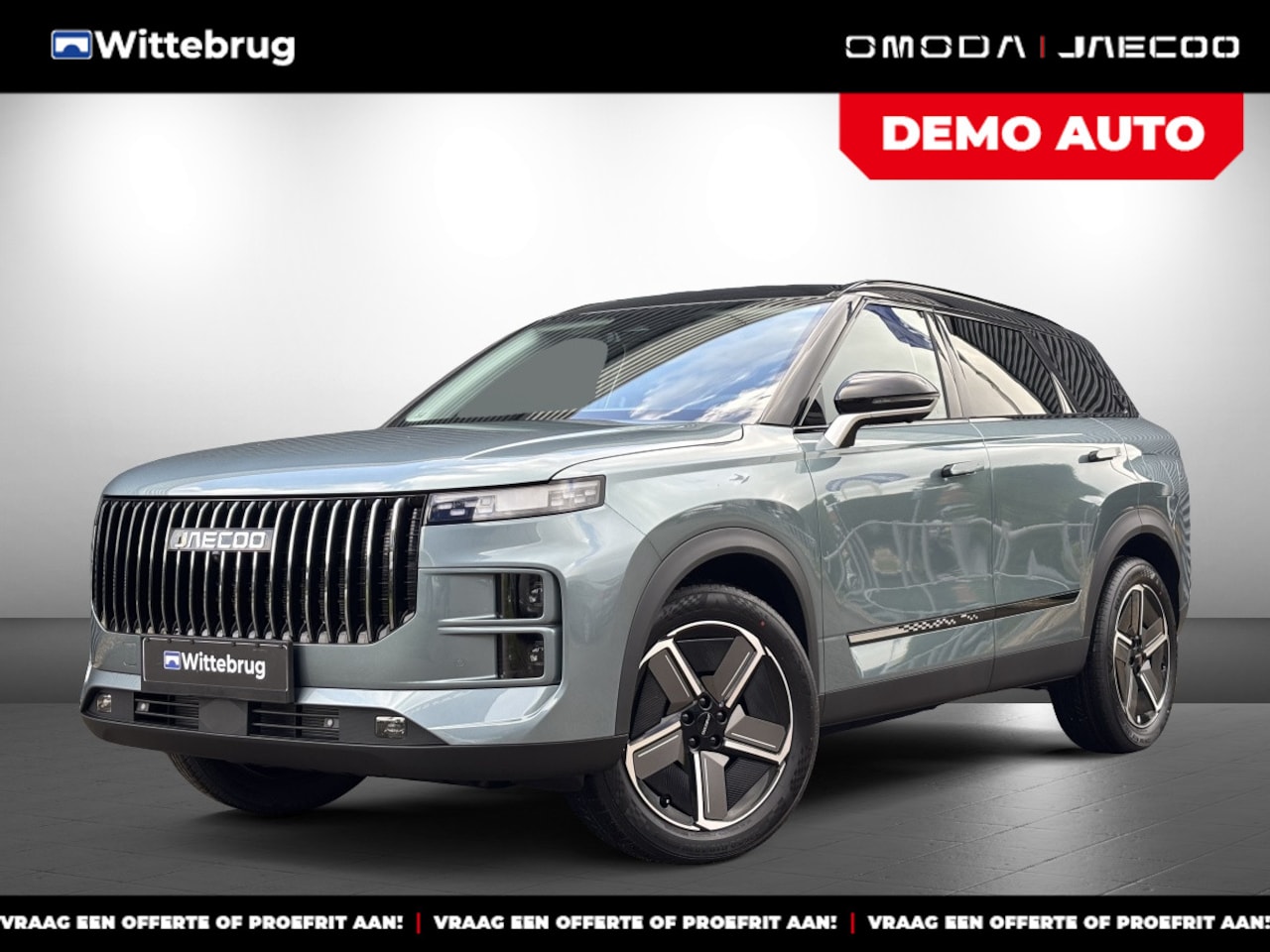 Jaecoo 7 - 1.5 GDI SHS-P Exclusive Plug-In Hybride met 1500 KG trekgewicht, 1200 KM RANGE Navigatie, - AutoWereld.nl