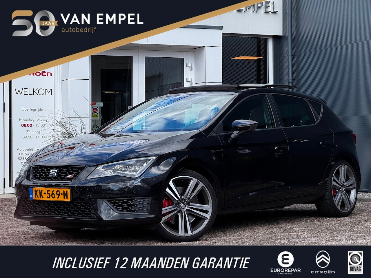 SEAT Leon - 2.0 TSI Cupra 280 PK | Schuif-Kantel Dak | Alcantara | Sound-Pakket | Stoelverwarming | Na - AutoWereld.nl