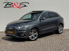 Audi Q3 - 2.0 TDI quattro 3x S-line Leder Pano Dodehoek Led Bose 19 inch Camera+Pdc