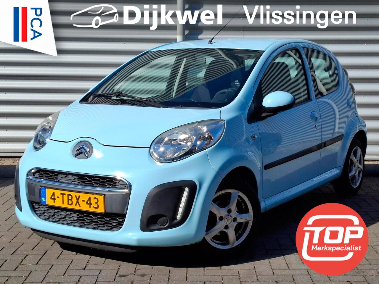 Citroën C1 - 1.0i 12V Collection 5-Drs Airco/Bluetooth/LED - AutoWereld.nl