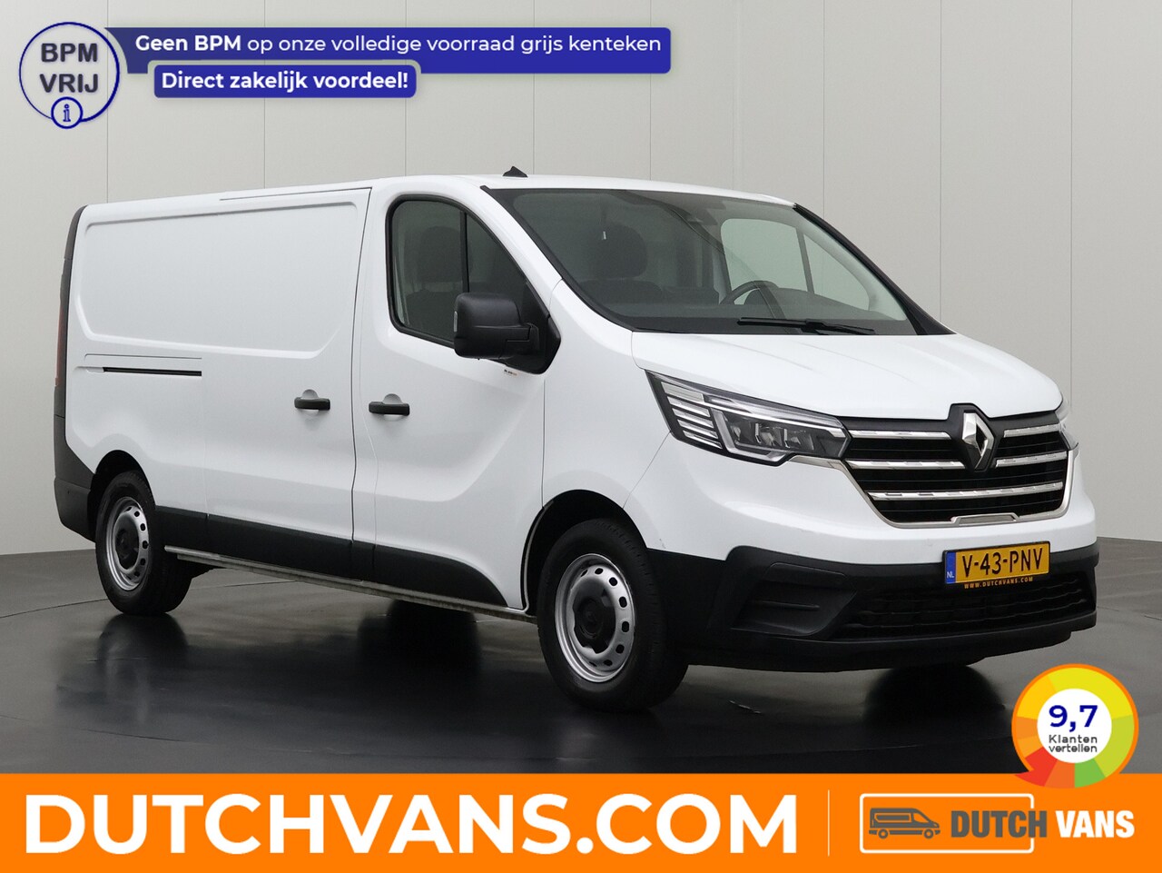 Renault Trafic - 2.0DCi 150PK Lang Automaat | Led | Multimedia | Camera | 3-Zits | Betimmering - AutoWereld.nl