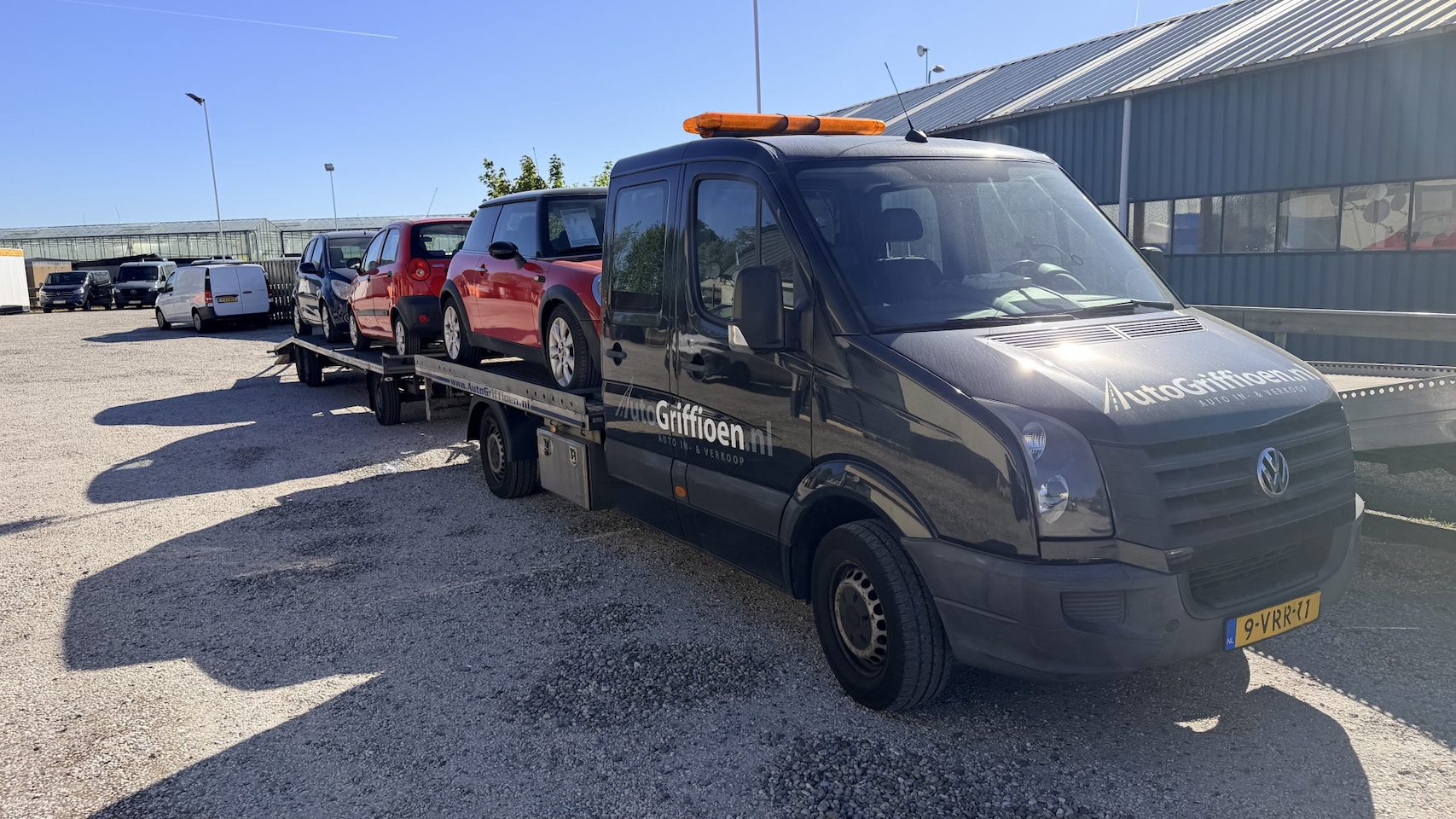 Volkswagen Crafter - + Witteveen autotransporter 46 2.0 TDI L3H1 BM 3-auto's vervoeren met BE-rijbewijs en 5-zi - AutoWereld.nl