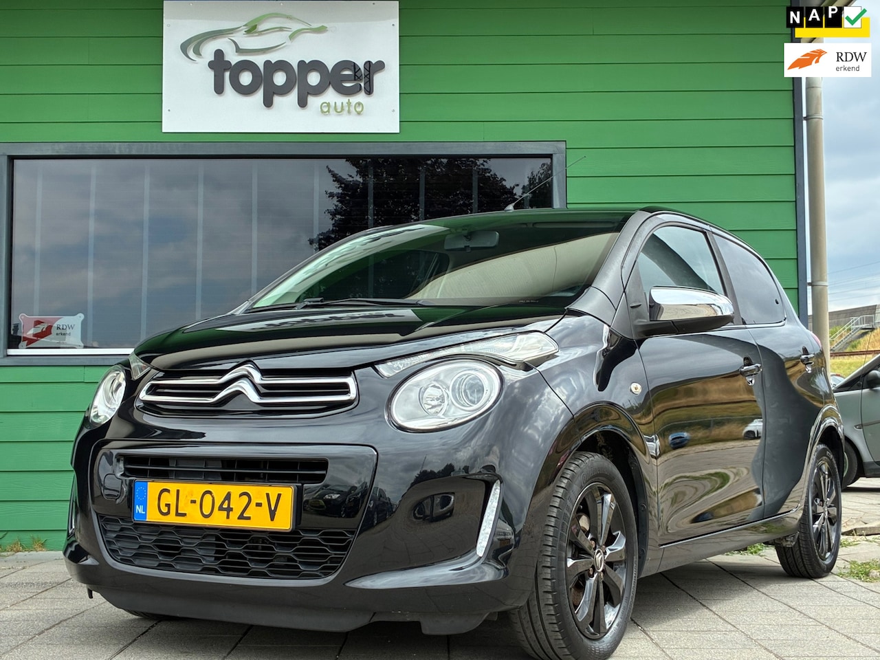 Citroën C1 - 1.0 VTi Shine|Automaat|Airco|Carplay|Elektr.ramen|Lm-Velgen|NAP| - AutoWereld.nl