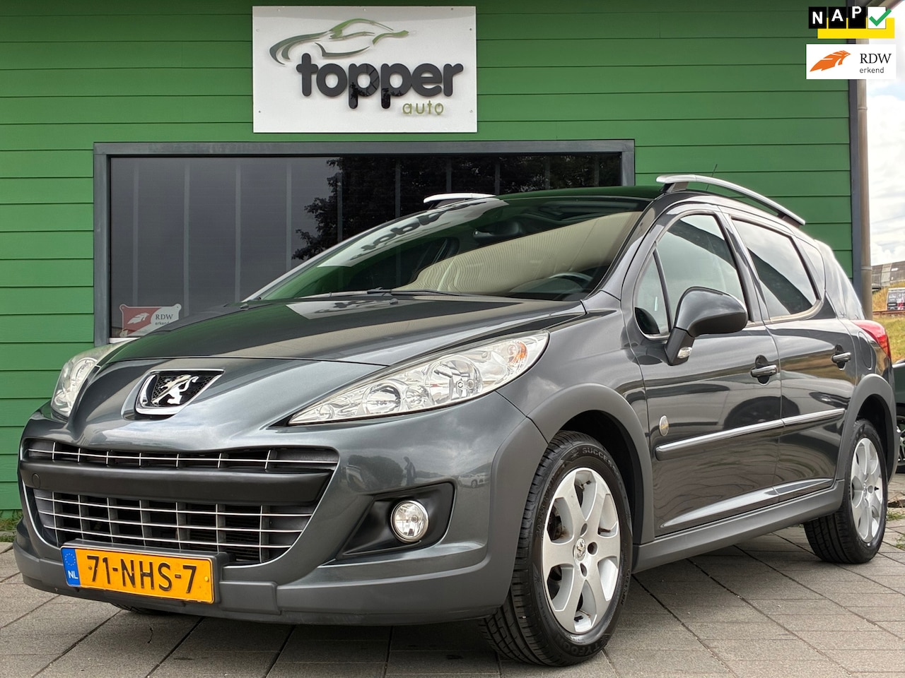 Peugeot 207 SW Outdoor - 1.6 VTi|1e Eigenaar|Panoramadak|Climatronic|CruiseControl|NAP| - AutoWereld.nl