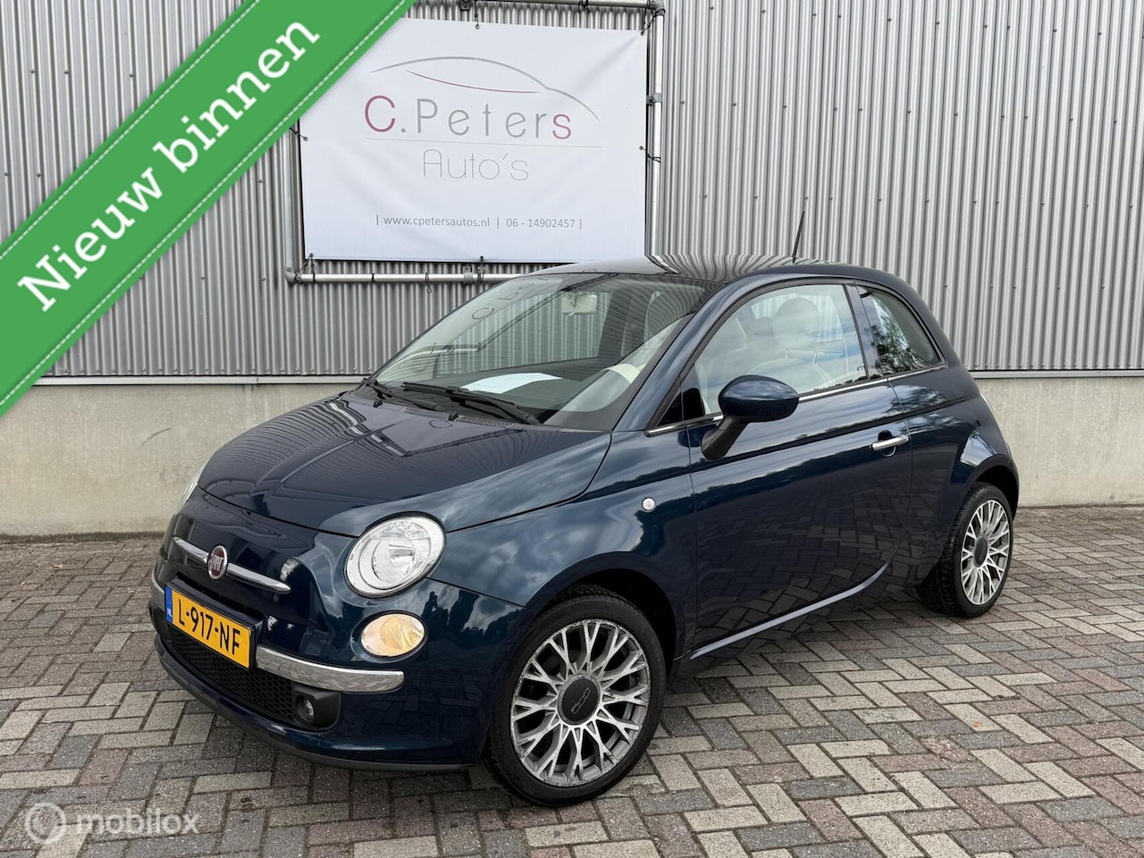 Fiat 500 - 1.2 Lounge 2013 4cilinder / Panoramadak / Airco / Parkeersensor / Bluetooth/ NAP - AutoWereld.nl
