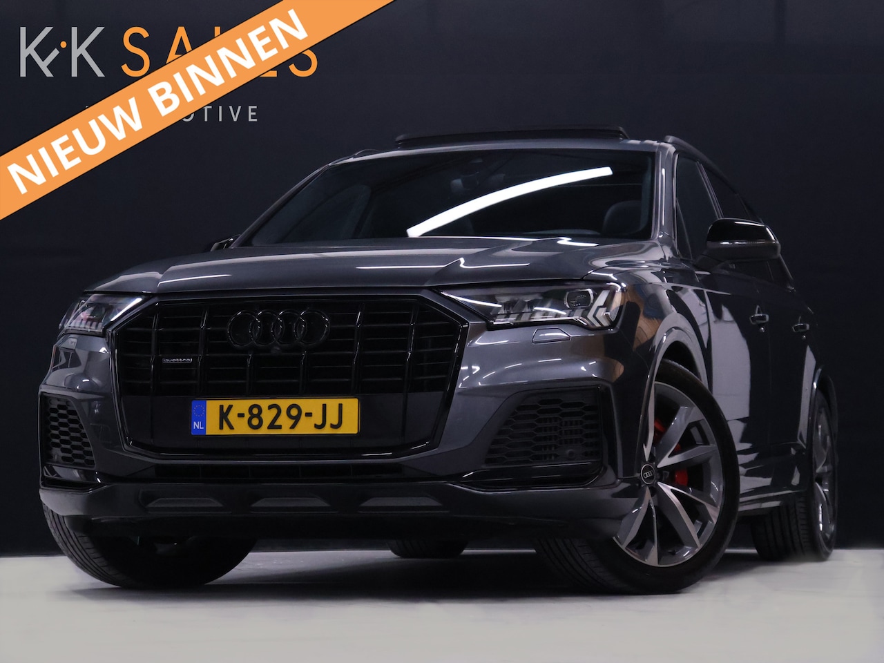 Audi Q7 - 60 TFSI e quattro Competition [SCHUIFKANTELDAK, BOSE, APPLE CARPLAY, TREKHAAK UITKLAPBAAR, - AutoWereld.nl