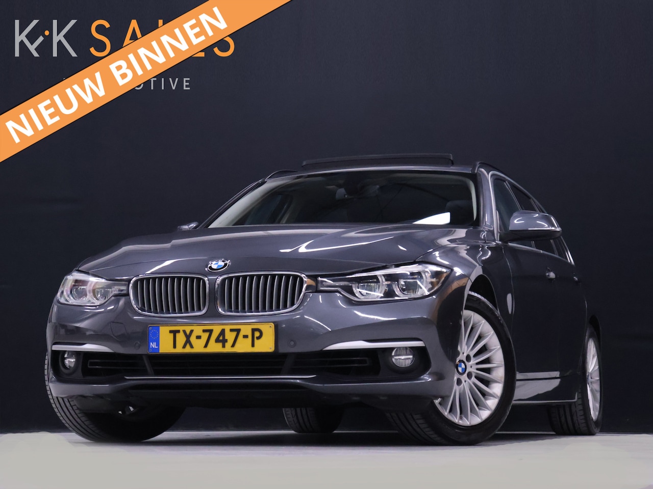 BMW 3-serie Touring - 318i Luxury Edition [SCHUIFKANTELDAK, APPLE CARPLAY, MEMORY SEATS, STOELVERWARMING, 360 CA - AutoWereld.nl