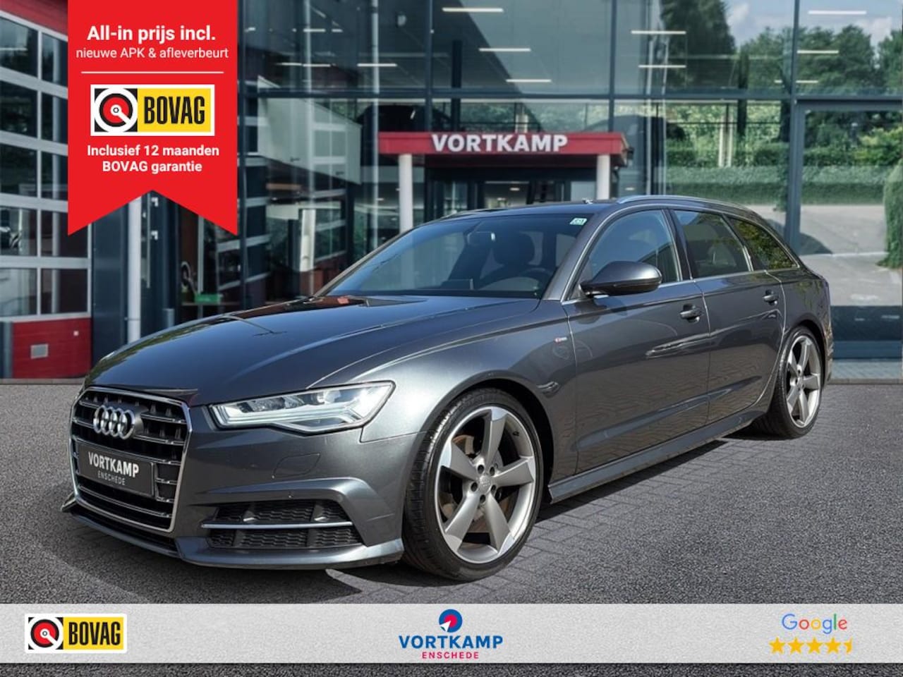 Audi A6 - 2.0 TDI ULTRA S-LINE PDC/ELEK-KLEP/CRUISE/LED/NAVI - AutoWereld.nl