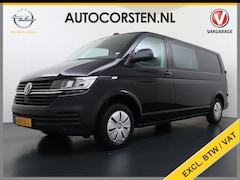 Volkswagen Transporter - 2.0TDI Dubbele Cabine 6-Persoons L2H1 28 Navi* Apple Carplay Android Auto Airco Bluetooth