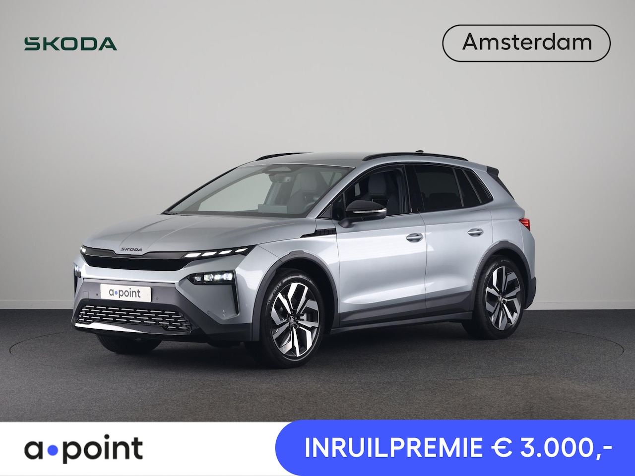 Skoda Elroq - 85 Sportline | elektr. achterklep | Matrix LED | Travel Assist | Stuur - en stoelverwarmin - AutoWereld.nl
