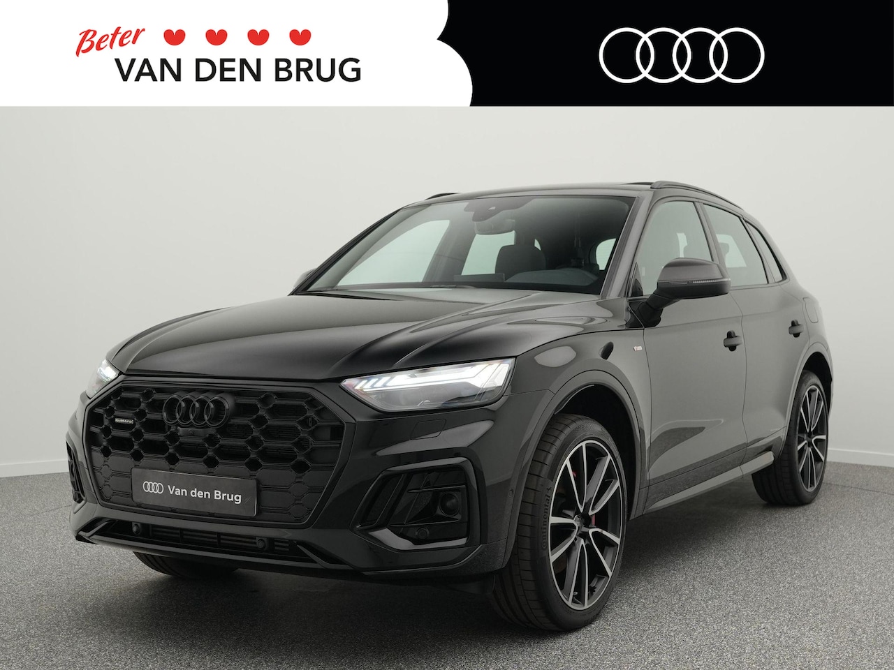 Audi Q5 - 50 TFSI e S edition Competition | Carbon inleg | Leder/Alcantara | Pano | Trekhaak | 360° - AutoWereld.nl