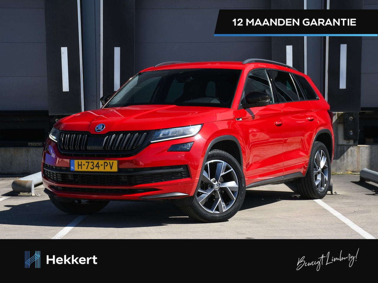 Skoda Kodiaq - Sportline Business 1.5 TSI 150pk Automaat PDC + CAM. | 19''LM | ADAPT. CC | TREKHAAK | DAB - AutoWereld.nl