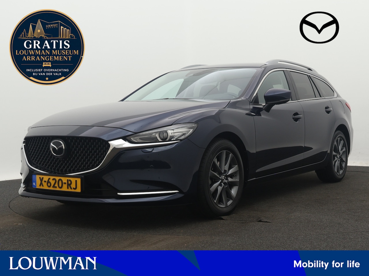 Mazda 6 Sportbreak - 2.0 SkyActiv-G 165 Centre-Line | Stoelverwarming | camera | Navigatie | Gratis-museum-arra - AutoWereld.nl