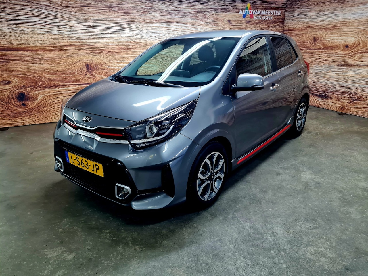 Kia Picanto - 1.0 DPi Autom. GT-Line Camera Leder NL Auto All-in prijs + 12 mnd garantie. - AutoWereld.nl