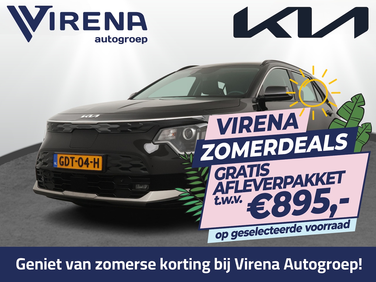 Kia Niro EV - DynamicLine 64.8 kWh - Climate Control - Adaptief Cruise Control - Navigatie - Apple/Andro - AutoWereld.nl