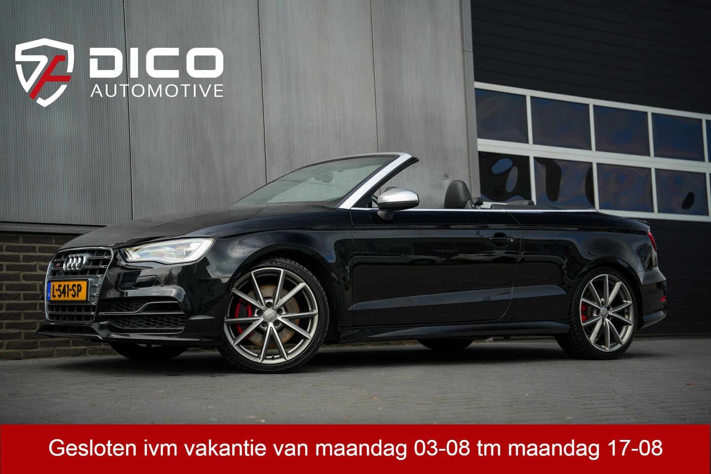 Audi S3 - Cabriolet 2.0 TFSI 301 pk S3 Quattro Pro Line Plus S-Line B&O-Sound/ RS-Stoelen/ Keyless/ - AutoWereld.nl