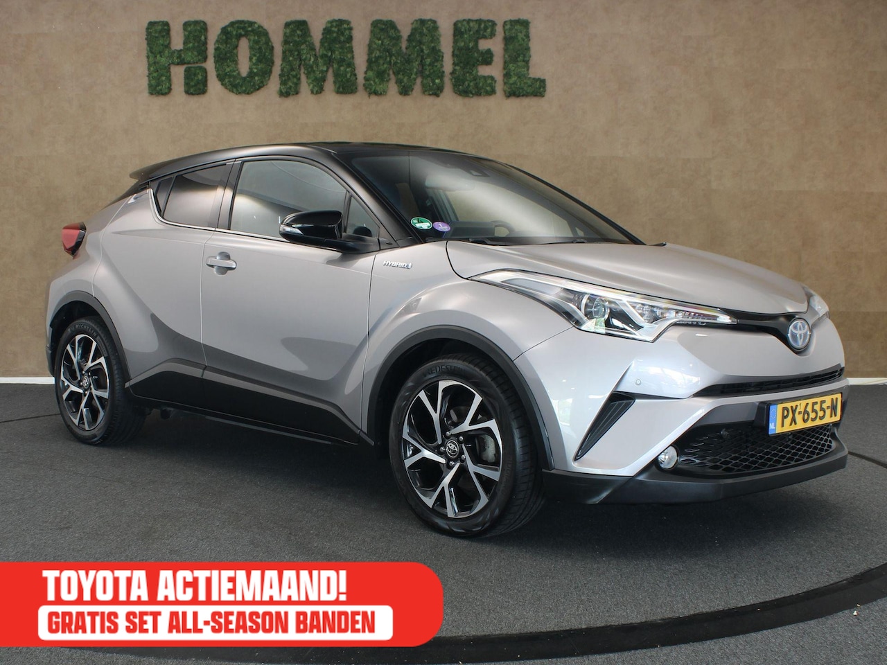 Toyota C-HR - 1.8 Hybrid Bi-Tone - ORIGINEEL NEDERLANDSE AUTO - ACHTERUITRIJCAMERA - NAVIGATIESYSTEEM FU - AutoWereld.nl