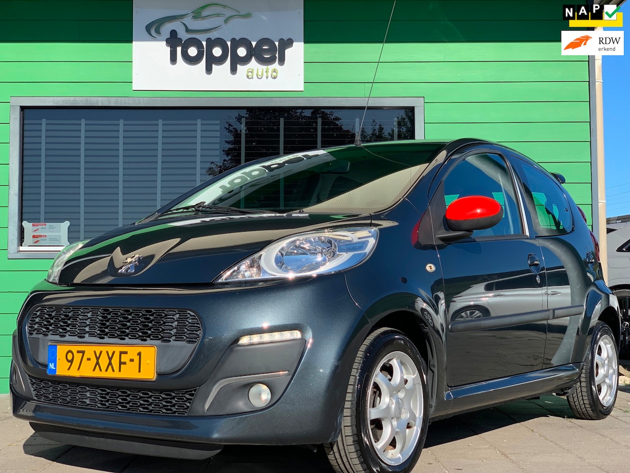 Peugeot 107 - 1.0 Active|1e Eigenaar|Airco|LED|LM-Velgen|Elektr.ramen|NAP| - AutoWereld.nl