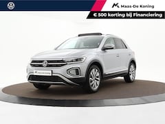 Volkswagen T-Roc - 1.5 TSI 150pk DSG Style · Leder · Panoramadak · Camera · Matrix LED · Keyless · Dodehoekse